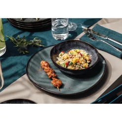 Villeroy & Boch Lave Dinerbordenset, 8-delig gris