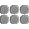 Villeroy & Boch Lave Ontbijtbord, 23cm beige 6 stuks