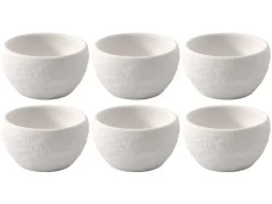 Villeroy & Boch Manufacture Rock Eierdop, 24cm wit 6 stuks