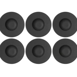 Villeroy & Boch Manufacture Rock Pastabord, 29cm zwart 6 stuks