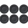 Villeroy & Boch Manufacture Rock Ontbijtbord, 22cm zwart 6 stuks
