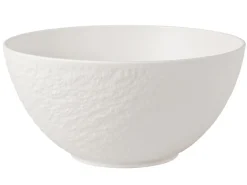 Villeroy & Boch Manufacture Rock Saladeschaal, 24cm wit