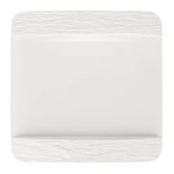 Villeroy & Boch Manufacture Rock Dinerbord Vierkant, 28x28cm wit 6 stuks