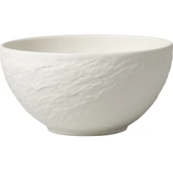 Villeroy & Boch Manufacture Rock Kom, 14cm wit 4 stuks