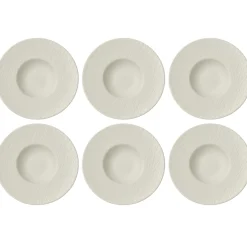 Villeroy & Boch Manufacture Rock Pastabord, 29cm wit 6 stuks
