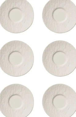 Villeroy & Boch Manufacture Rock Espressoschotel, 12cm wit 6 stuks