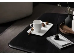 Villeroy & Boch Manufacture Rock Beker met oor, 0,37L wit 6 stuks
