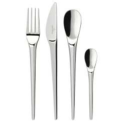 Villeroy & Boch New Moon Bestekset, 24-delig gepolijst RVS