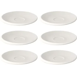 Villeroy & Boch New Moon Espressoschotel, 13cm wit 6 stuks