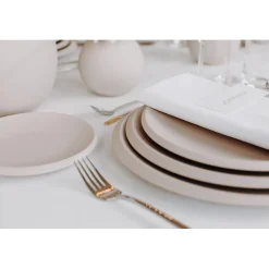 Villeroy & Boch New Moon Gebaksbord, 16cm beige 6 stuks
