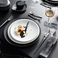 Villeroy & Boch New Moon Ontbijtbord, 24cm wit 6 stuks