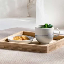 Villeroy & Boch Perlemor Mok met Oor 0,2L sand 6 stuks