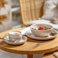 Villeroy & Boch Perlemor Ontbijtset, 12-delig sand