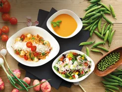 Villeroy & Boch Vapiano Kommenset, 6-delig wit