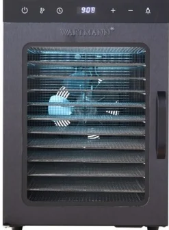 Wartmann Food Dehydrator WM-2512 DH, 12 Laags
