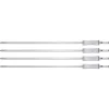 Weis BBQ-spiesen met Schuifstuk, 35cm 4 stuks