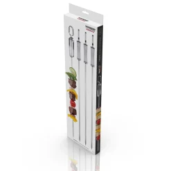 Weis BBQ-spiesen met Schuifstuk, 45cm 4 stuks