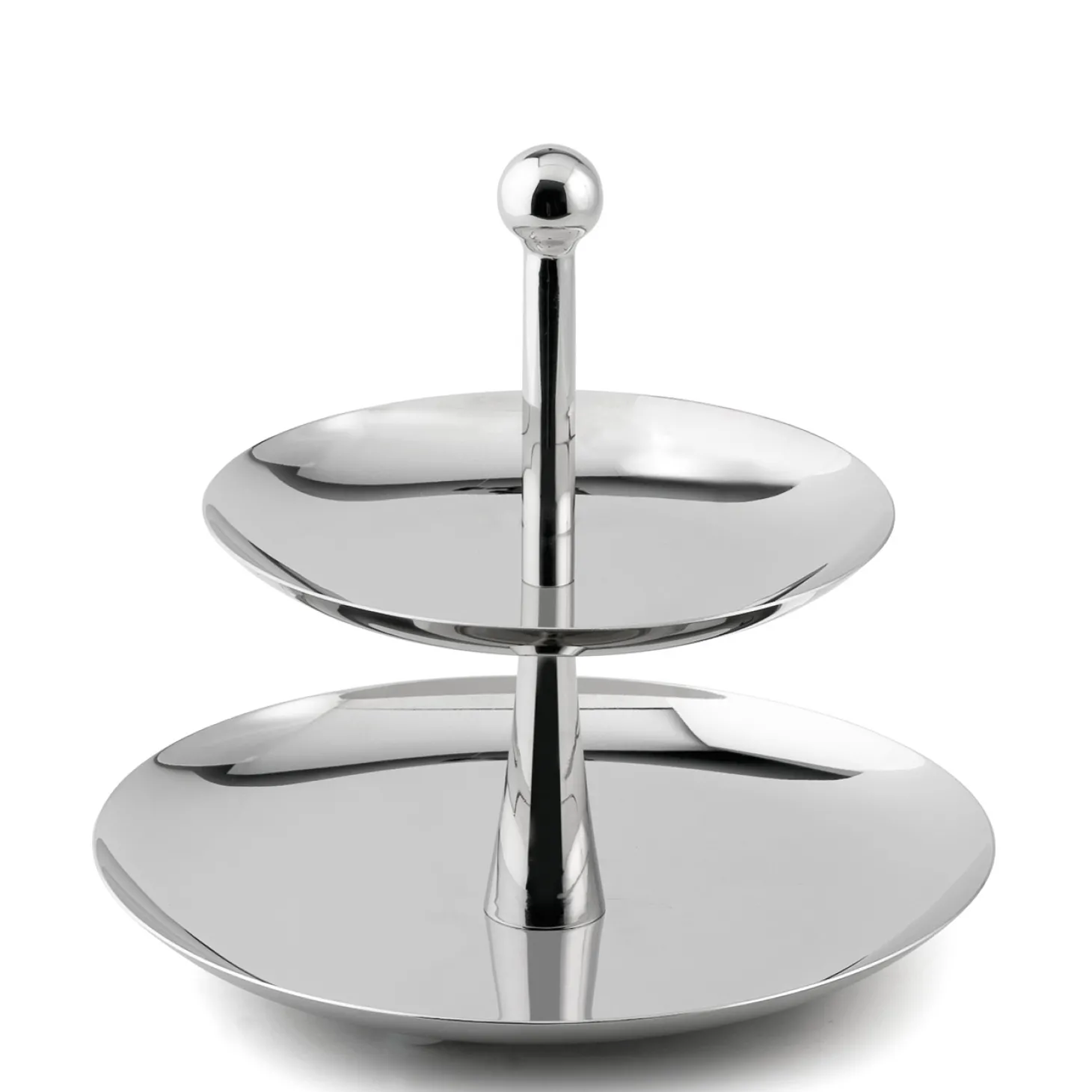 Weis Etagère, 2-laags RVS