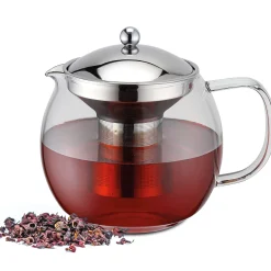 Weis Theepot Rond met Theefilter, 1L