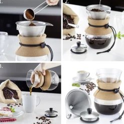 Westmark Brasilia Koffiemaker met Filter en Deksel, 0,5L
