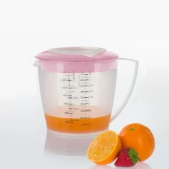 Westmark Helena Maatbeker met deksel, 1,4L roze
