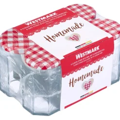 Westmark Hoekige Jampotten, 0,27L 6-delig