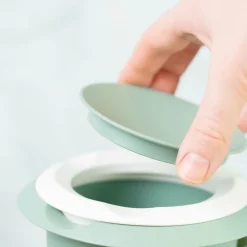 Westmark Mengbeker met deksel, 1L mintgroen