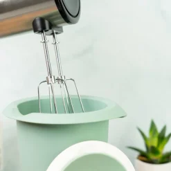 Westmark Mengbeker met deksel, 1L mintgroen