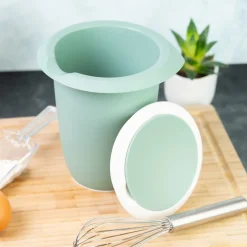 Westmark Mengbeker met deksel, 1L mintgroen