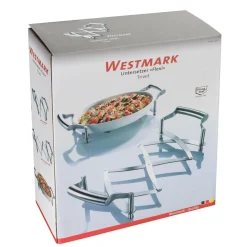 Westmark Ovenschaal houder rvs