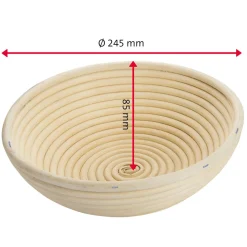 Westmark Rijsmand Rond met Katoenen Hoes, 24,5cm