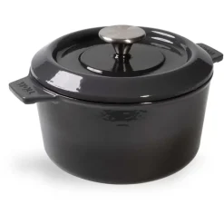 Woll Iron Braadpan, 20cm carbon grey