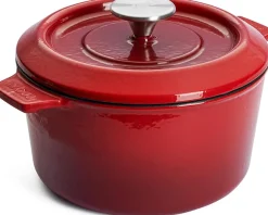 Woll Iron Braadpan, 20cm chili red