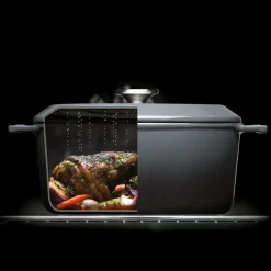 Woll Iron Braadpan, 20cm chili red