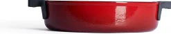 Woll Iron Casserole Rond, 28cm chili red