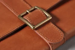 Wüsthof Classic Ikon Steakmessenset met Leren Etui, 6-delig diverse houtsoorten