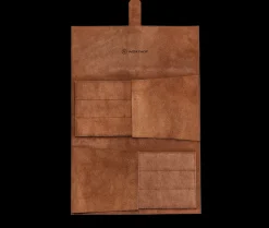 Wüsthof Classic Ikon Steakmessenset met Leren Etui, 6-delig diverse houtsoorten