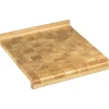Zassenhaus Snijplank met Aanslagranden, 39x39cm rubberhout