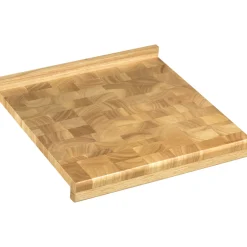 Zassenhaus Snijplank met Aanslagranden, 39x39cm rubberhout