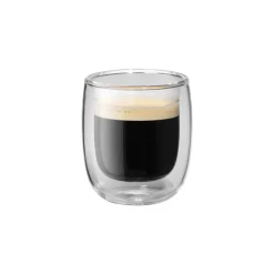 Zwilling Sorrento Espressoglazen Dubbelwandig, 0,08L 2 stuks