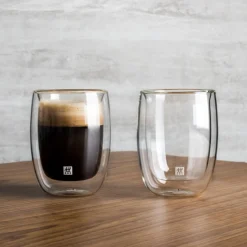 Zwilling Sorrento Koffieglazen Dubbelwandig, 0,2L 2 stuks